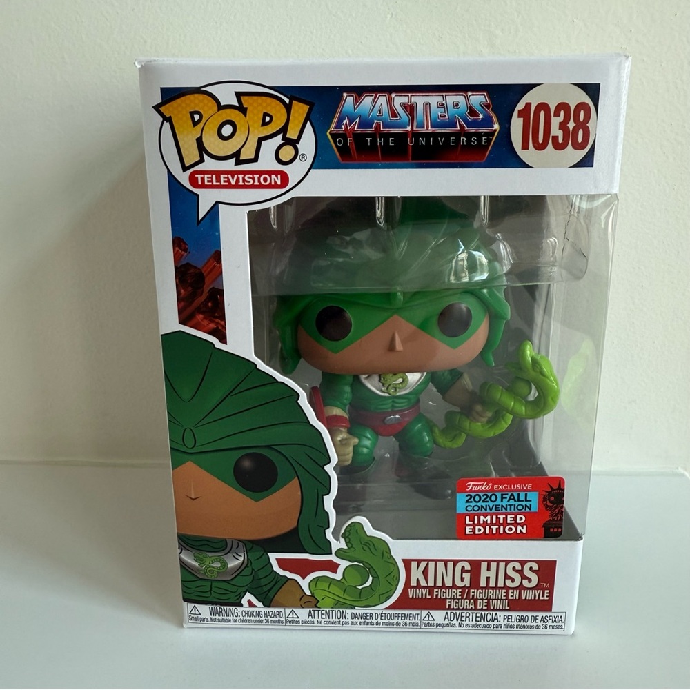 Funko Pop! Television: Masters of the Universe - King Hiss #1038